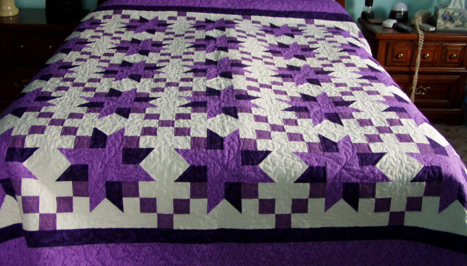 My Ann's Star quilt