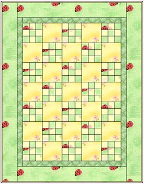 Easy Disasppearing Nine Patch Quilt Block | FaveQuilts.com